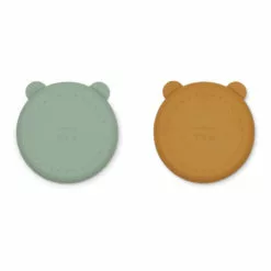 Merrick Silicone Plates - Set of 2 Green Liewood Design Children -Liewood Sales Shop merrick silicone plates set of 2 green liewood design children 6