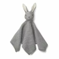 Milo Organic Cotton Soother Mid grey Liewood Toys and Hobbies Baby, Children