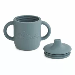 Neil Silicone Learning Cup Blue Liewood Design Children -Liewood Sales Shop neil silicone learning cup blue liewood design children 2