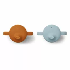 Neil Silicone Learning Cups - Set of 2 Liewood Design Baby -Liewood Sales Shop neil silicone learning cups set of 2neil silicone learning cups set of 2 liewood design baby 1