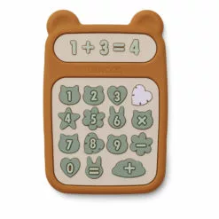 Niels Silicone Calculator Mustard Liewood Toys and Hobbies Baby