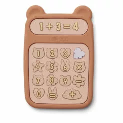 Niels Silicone Calculator Pink Liewood Toys and Hobbies Baby