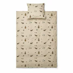Organic Cotton Bedding Set Beige Liewood Design Children -Liewood Sales Shop organic cotton bedding set beige liewood design children 2