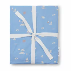 Organic Cotton Quilt Cover Blue Liewood Design Children