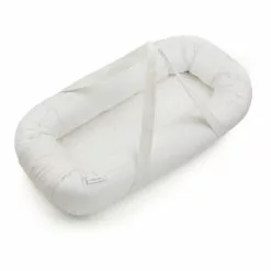 Organic Cotton Soft Dotted Moses Basket Cream Liewood Design Children