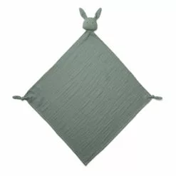 Organic Cotton Soft Toy Rabbit Swaddling Cloth Green Liewood Toys and Hobbies Baby
