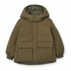 Paloma Recycled Polyester Reversible Parka Khaki Liewood Fashion Children