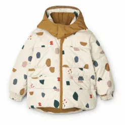 Liewood Sales Shop -Liewood Sales Shop paloma recycled polyester reversible parka yellow liewood fashion children 1