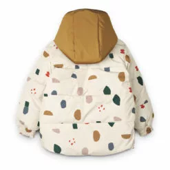 Paloma Recycled Polyester Reversible Parka Yellow Liewood Fashion Children -Liewood Sales Shop paloma recycled polyester reversible parka yellow liewood fashion children 4