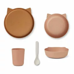 Paul Tableware Set - 4 Pieces Pink Liewood Design Children