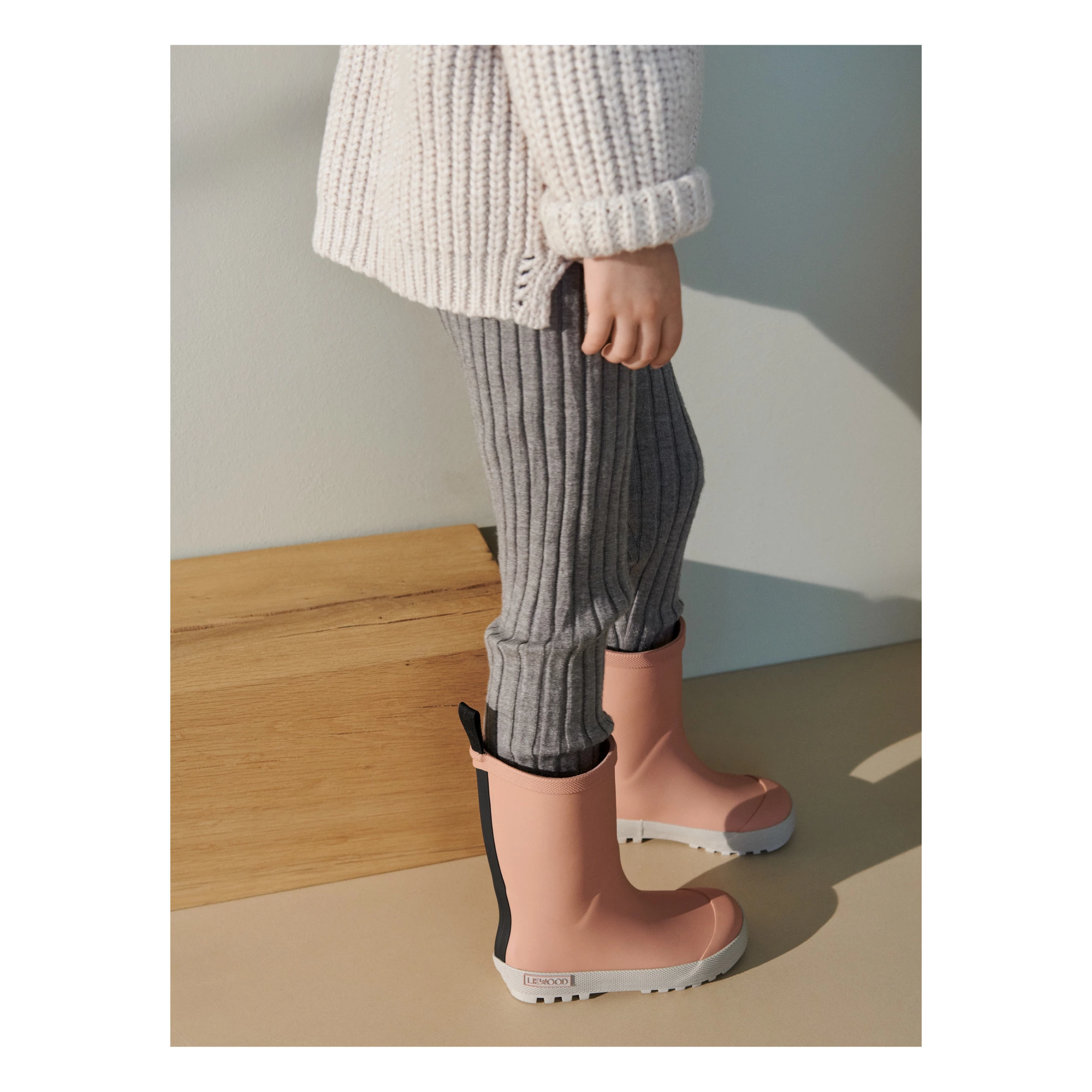 River Natural Rubber Boots Pink Liewood Shoes Baby, Children 2 River Natural Rubber Boots Pink Liewood Shoes Baby, Children - Image 2