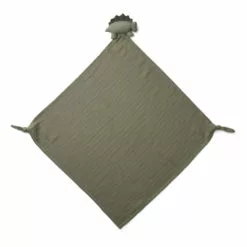 Robbie Dino Organic Cotton Muslin Cloth Green Liewood Toys and Hobbies Baby