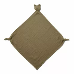 Robbie Organic Cotton Blankie Soft Toy Khaki Liewood Toys and Hobbies Baby