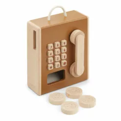 Rufus Coin Telephone Caramel Liewood Toys and Hobbies Children