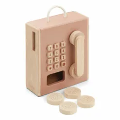 Rufus Coin Telephone Dusty Pink Liewood Toys and Hobbies Children