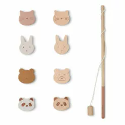 Sebastian Wooden Fishing Game Pink Liewood Toys and Hobbies Children -Liewood Sales Shop sebastian wooden fishing game pink liewood toys and hobbies children 2