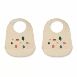 Silicone bibs - Set of 2 Liewood Design Baby