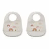 Silicone bibs - set of 2 Sand Liewood Design Baby