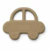 Silicone Car Teething Ring Beige Liewood Design Baby