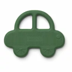 Silicone Car Teething Ring Green Liewood Design Baby