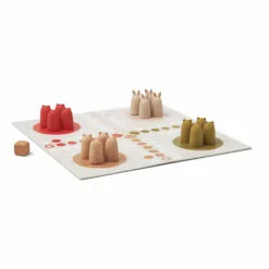 Silicone Ludo Set Dusty Pink Liewood Toys and Hobbies Children