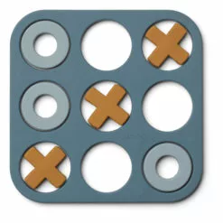 Silicone Noughts and Crosses Set Pale blue Liewood Toys and Hobbies Children
