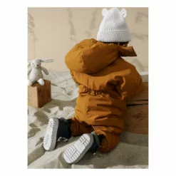 Sne Recycled Polyester Ski Jumpsuit Camel Liewood Fashion Children -Liewood Sales Shop sne recycled polyester ski jumpsuit camel liewood fashion children 2