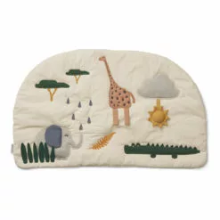 Sofie Safari Organic Cotton Playmat Sand Liewood Design Baby