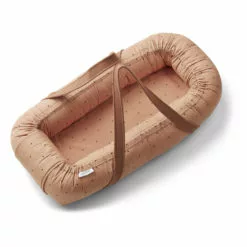 Soft Polka Dot Organic Cotton Moses Basket Pink Liewood Design Baby