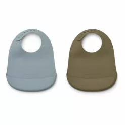 Tilda Silicone Bib - Set of 2 Liewood Design Baby
