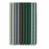 Timoti Silicone Straws - Set of 10 Green Liewood Design Children