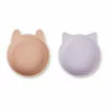 Vanessa Silicone Bowls - Set of 2 Lavender Liewood Design Children