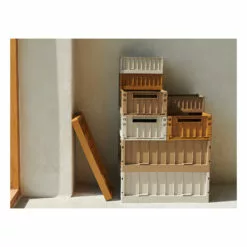 Weston Collapsible Crates - Set of 2 Caramel Liewood Design Children -Liewood Sales Shop weston collapsible crates set of 2 caramel liewood design children 3