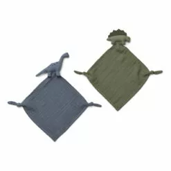 Yoko Dino Soft Toys- Set of 2 Blue Liewood Toys and Hobbies Baby
