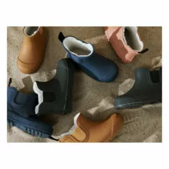 Ziggy Natural Rubber Fur-Lined Boots Black Liewood Shoes Baby, Children -Liewood Sales Shop ziggy natural rubber fur lined boots black liewood shoes baby children 2