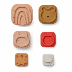 Zuzu Silicone Stacking Cubes Liewood Toys and Hobbies Baby -Liewood Sales Shop zuzu silicone stacking cubes liewood toys and hobbies baby 2